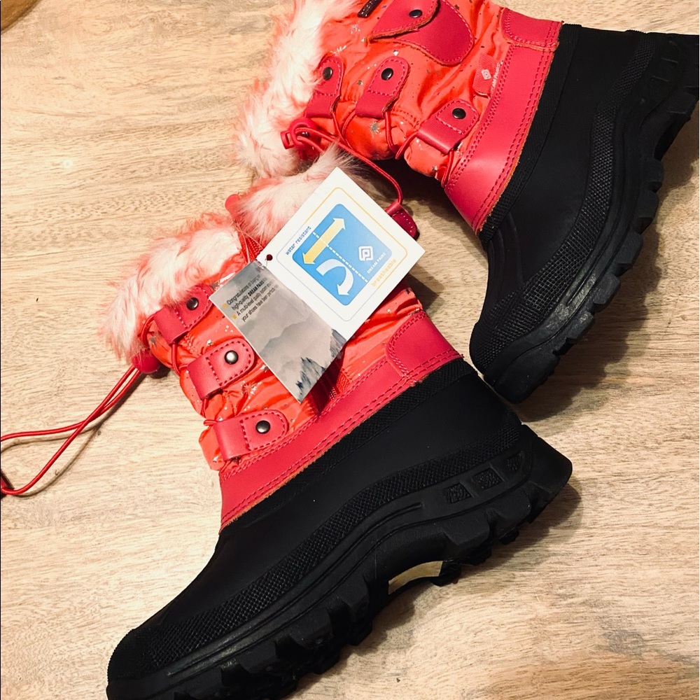Snow boots DREAM PAIRS , youth girl size 12